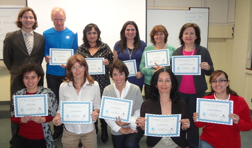 Wordfast Pro trainees with their certificates